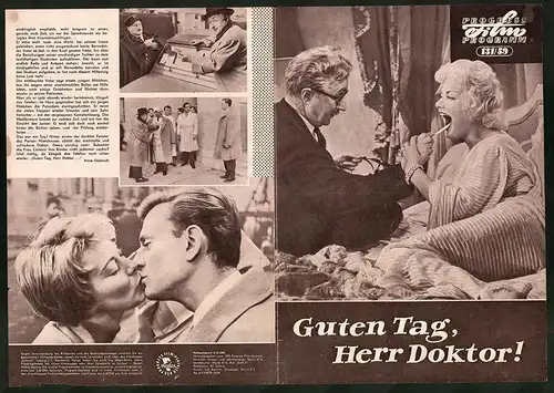 Filmprogramm PFP Nr. 131 /59, Guten Tag, Herr Doktor!, Noel-Noel, Georges Descrieres, Regie: Louis Cuny