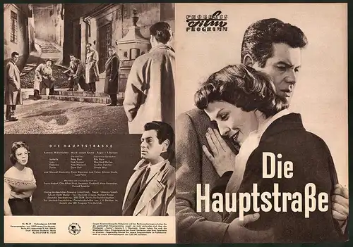 Filmprogramm PFP Nr. 96 /57, Die Hauptstrasse, Betsy Blair, José Suarez, Regie: J. A. Bardem