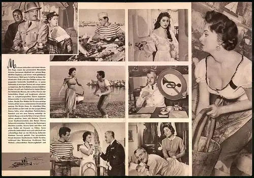 Filmprogramm PFP Nr. 71 /57, Liebe Brot und 1000 Küsse, Sophia Loren, Vittorio De Sica, Regie: Dino Risi