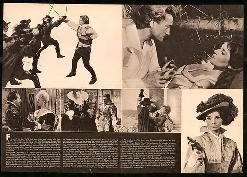 Filmprogramm 133 /63, Le Capitan, Jean Marais, Bourvil, Regie: André Hunebelle