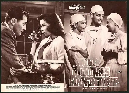 Filmprogramm IFB Nr. 2969, ...Und nicht als ein Fremder, Olivia de Havilland, Frank Sinatra, Regie: Stanley Kramer