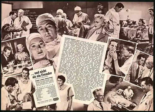Filmprogramm IFB Nr. 2969, ...Und nicht als ein Fremder, Olivia de Havilland, Frank Sinatra, Regie: Stanley Kramer