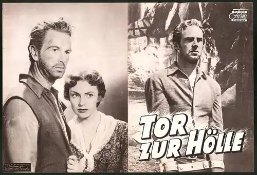 Filmprogramm DNF, Tor zur Hölle, Sterling Hayden, Joan Leslie, Regie: Poldo Branoner