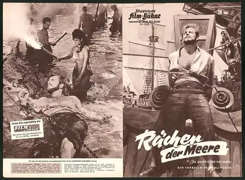 Filmprogramm IFB Nr. 6258, Rächer der Meere, Richard Harrison, Michele Mercier, Regie: Domenico Paolella