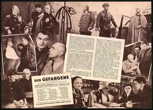 Filmprogramm IFB Nr. 4683, Der Gefangene, Alec Guinness, Jack Hawkins, Regie: Peter Glenville