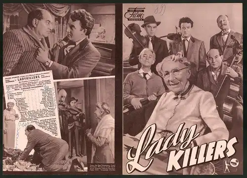 Filmprogramm DNF, Lady Killers, Alec Guinness, Cecil Parker, Regie: Alexander Mackendrick
