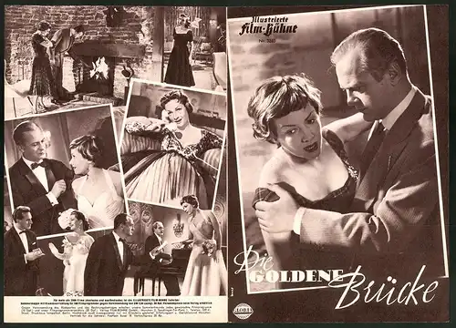 Filmprogramm IFB Nr. 3265, Die goldene Brücke, Ruth Leuwerik, Curd Jürgens, Regie: Paul Verhoeven