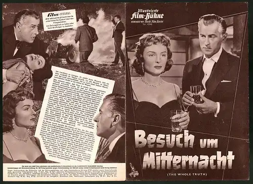 Filmprogramm IFB Nr. 4546, Besuch um Mitternacht, Stewart Granger, Donna Reed, Regie: John Guillermin