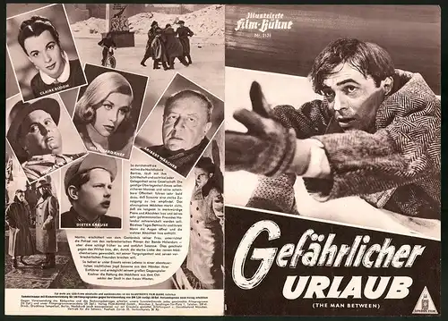 Filmprogramm IFB Nr. 2131, Gefährlicher Urlaub, James Mason, Claire Bloom, Regie: Carol Reed