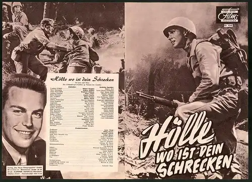 Filmprogramm DNF Nr. 4240, Hölle wo ist dein Schrecken, Robert Wagner, Jeffrey Hunter, Regie: Philip Dunne