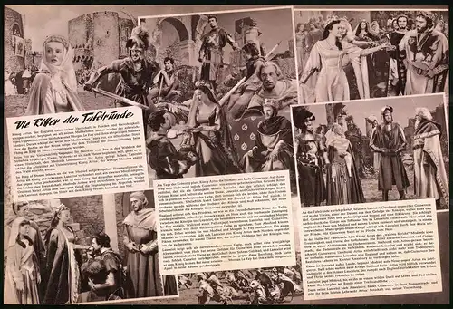 Filmprogramm DNF, Die Ritter der Tafelrunde, Robert Taylor, Ava Gardner, Regie: Richard Thorpe