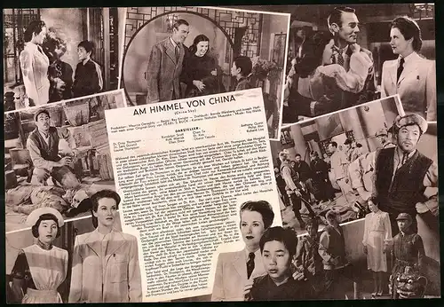 Filmprogramm DNF, Am Himmel von China, Randolph Scott, Ruth Warrick, Regie: Ray Enright