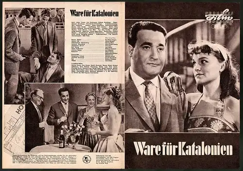 Filmprogramm PFP Nr. 21 /59, Ware für Katalonien, Eva-Maria Hagen, Hanna Rimkus, Regie: Richard Groschopp