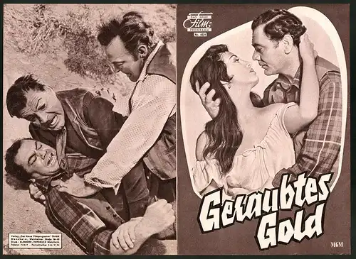 Filmprogramm DNF Nr. 4221, Geraubtes Gold, Alan Ladd, Ernest Borgnine, Regie: Delmer Daves