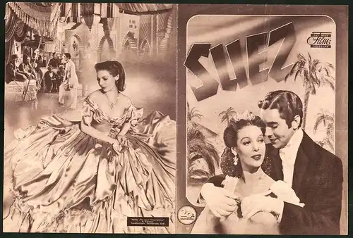 Filmprogramm DNF, Suez, Tyrone Power, Loretta Young, Regie: Allan Dwan