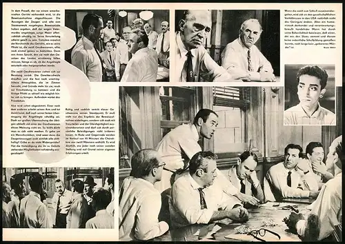Filmprogramm PFP Nr. 116 /65, Die 12 Geschworenen, H. Fonda, L. J. Cobb, Regie: Sidney Lumet
