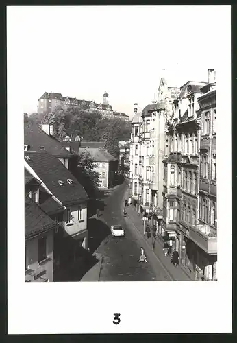 10 Fotografien Ansicht Greiz, Herausgeber PGH Film und Bild Berlin, Foto Schmidt, Frotscher, Blase, DDR