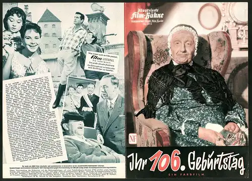 Filmprogramm IFB Nr. 4415, Ihr 106. Geburtstag, Margarete Haager, Paul Hubschmid, Regie: Günther Lüders