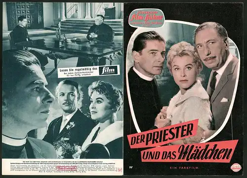Filmprogramm IFB Nr. 4611, Der Priester und das Mädchen, Rudolf Prack, Willy Birgel, Regie: Gustav Ucicky
