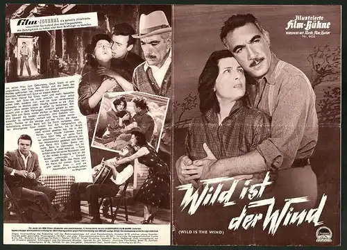 Filmprogramm IFB Nr. 4426, Wild ist der Wind, Anna Magnani, Anthony Quinn, Regie: George Cukor