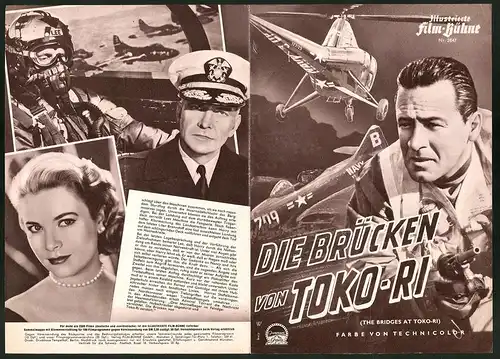 Filmprogramm IFB Nr. 2847, Die Brücken von Tokio-Ri, William Holden, Grace Kelly, Regie: Mark Robson