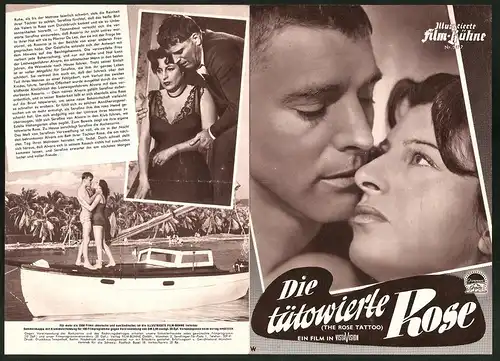 Filmprogramm IFB Nr. 3177, Die tätowierte Rose, Anna Magnani, Burt Lancaster, Regie: Daniel Mann