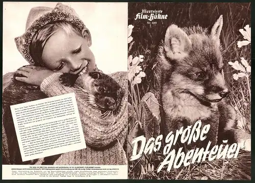 Filmprogramm IFB Nr. 2392, Das grosse Abenteuer, Arne Sucksdorff, Naturdokumentation