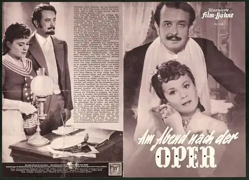Filmprogramm IFB Nr. 508, Am Abend nach der Oper, Gusti Huber, Siegfried Breuer, Regie: A. M. Rabenalt