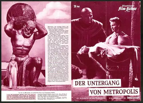 Filmprogramm IFB Nr. 6664, Der Untergang von Metropolis, Gordon Mitchell, Roldano Lupi, Regie: Umberto Scarpelli