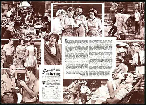 Filmprogramm IFB Nr. 6641, Sommer der Erwartung, Henry Fonda, Maureen O`Hara, Regie: Delmer Daves