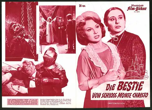 Filmprogramm IFB Nr. 6846, Die Bestie von Schloss Monte Christo, Annie Albert, Mark Marian, Regie: Anthony Kristye