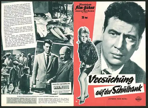 Filmprogramm IFB Nr. 6215, Versuchung auf der Schulbank, Max Bygraves, Donald Pleasence, Regie: Leslie Norman