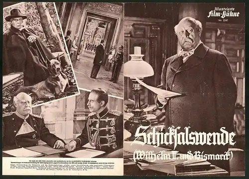 Filmprogramm IFB Nr. 2247, Schicksalswende (Wilhelm II. u. Bismarck), E. Jannings, M. Schön, Regie: W. Liebeneiner