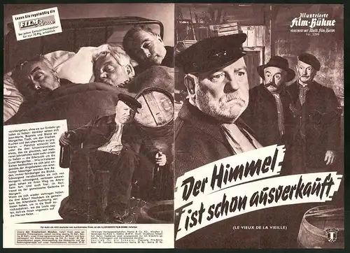Filmprogramm IFB Nr. 5399, Der Himmel ist schon ausverkauft, Jean Gabin, Pierre Fresnay, Gilles Grangier