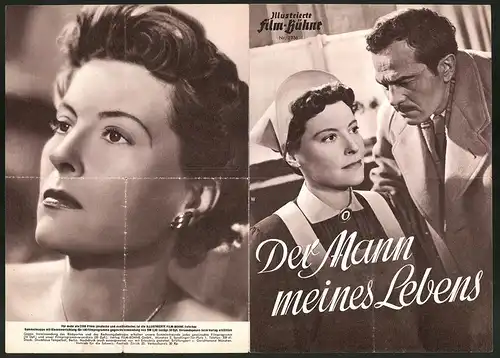 Filmprogramm IFB Nr. 2336, Der Mann meines Lebens, Marianne Hoppe, René Deltgen, Regie: Erich Engel