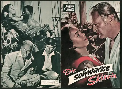 Filmprogramm DNF, Die schwarze Sklavin, Curd Jürgens, Jean Servais, Regie: John Berry