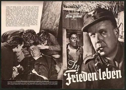 Filmprogramm IFB Nr. 1177, In Frieden leben, Aldo Fabrizi, Mirella Monti, Regie: Luigi Zampa