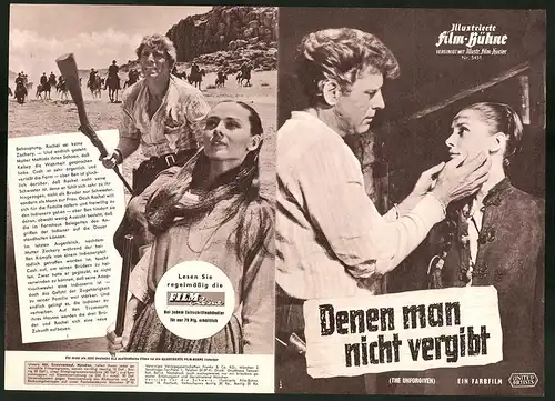 Filmprogramm IFB Nr. 5451, Denen man nicht vergibt, Burt Lancaster, Audrey Hepburn, Regie: John Huston