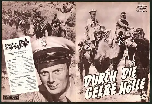 Filmprogramm DNF, Durch die gelbe Hölle, Richard Widmark, Don Taylor, Regie: Robert Wise