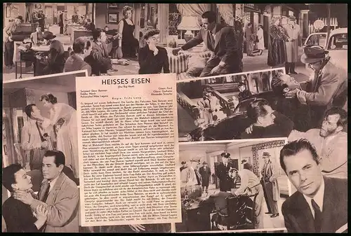 Filmprogramm DNF, Heisses Eisen, Glenn Ford, Gloria Grahame, Regie: Fritz Lang