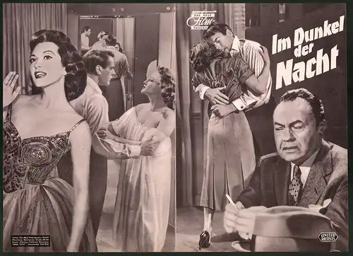 Filmprogramm DNF, Im Dunkel der Nacht, Edward G. Robinson, Kevin McCarthy, Regie: Maxwell Shane