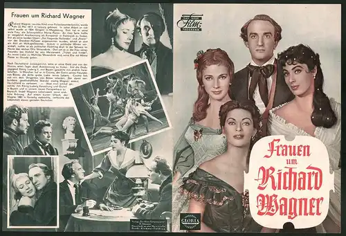 Filmprogramm DNF, Frauen um Richard Wagner, Alan Badel, Minna Wagner-Planer, Regie: Wilhelm Dieterle