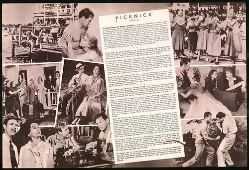 Filmprogramm DNF, Picknick, William Holden, Kim Novak, Regie: Joshua Logan