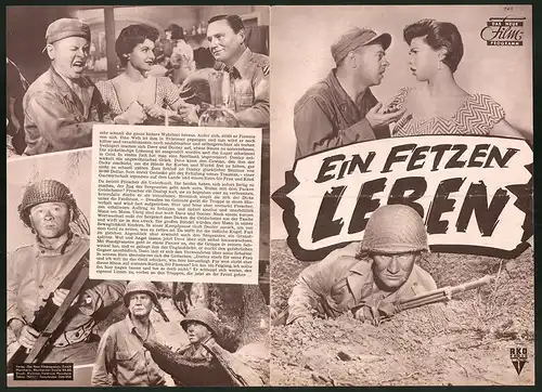 Filmprogramm DNF, Ein Fetzen Leben, Wendell Corey, Mickey Rooney, Regie: Lewis R. Foster