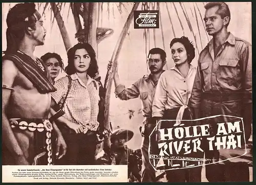 Filmprogramm DNF, Hölle am River Thai, Keith Andes, Susan Cabot, Regie: John Barnwell