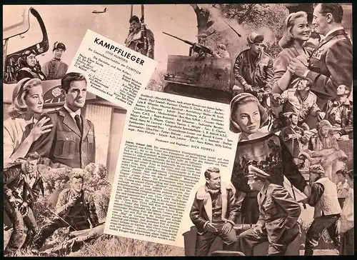 Filmprogramm DNF Nr. 4090, Kampfflieger, Robert Mitchum, Robert Wagner, Regie: Dick Powell