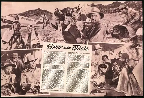 Filmprogramm DNF, Spur in der Wüste, Rod Cameron, Tab Hunter, Regie: E. A. Dupont