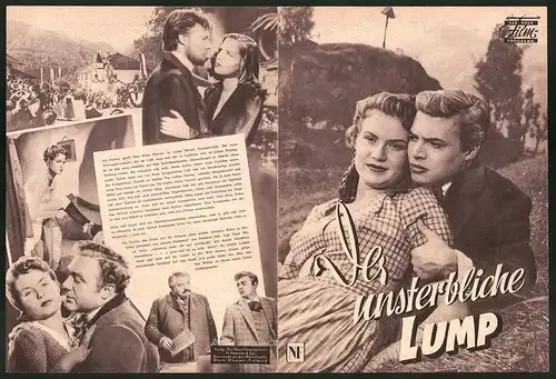 Filmprogramm DNF, Der unsterbliche Lump, Karl Heinz Böhm, Ingrid Stenn, Regie: A. M. Rabenalt