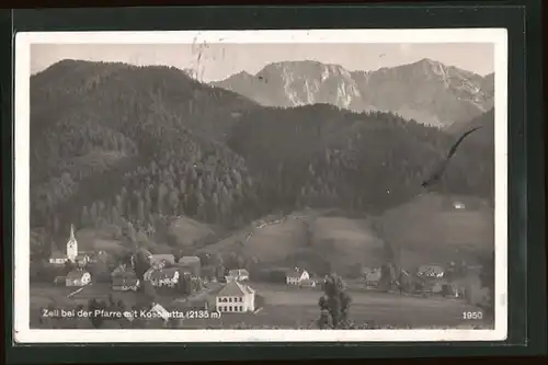 AK Zell bei der Pfarre, Panorama mit Koschutta