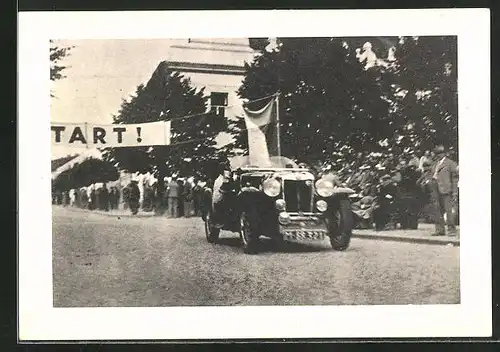 AK Bohdanec, Start bei Autorennen 1937